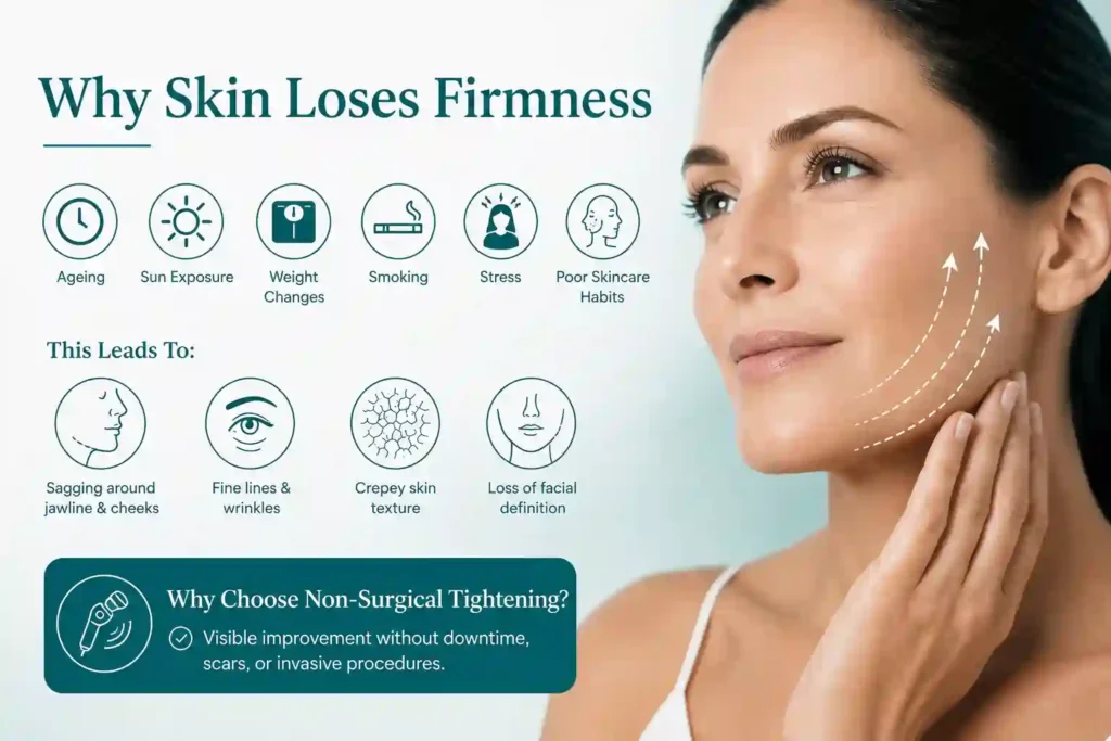 What Makes Skin Lose Firmness and Why Do People Seek Non-Surgical Tightening Nottinghamshire?