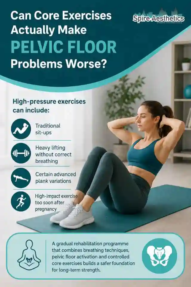 Can Strengthening Your Core Alone Actually Make Pelvic Floor Problems Worse Nottinghamshire?
